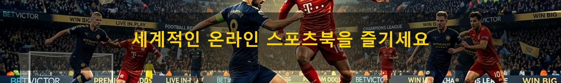 세계적인 온라인 스포츠북을 즐기세요